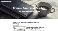Desktop Screenshot of grandeguerrasulpasubio.net